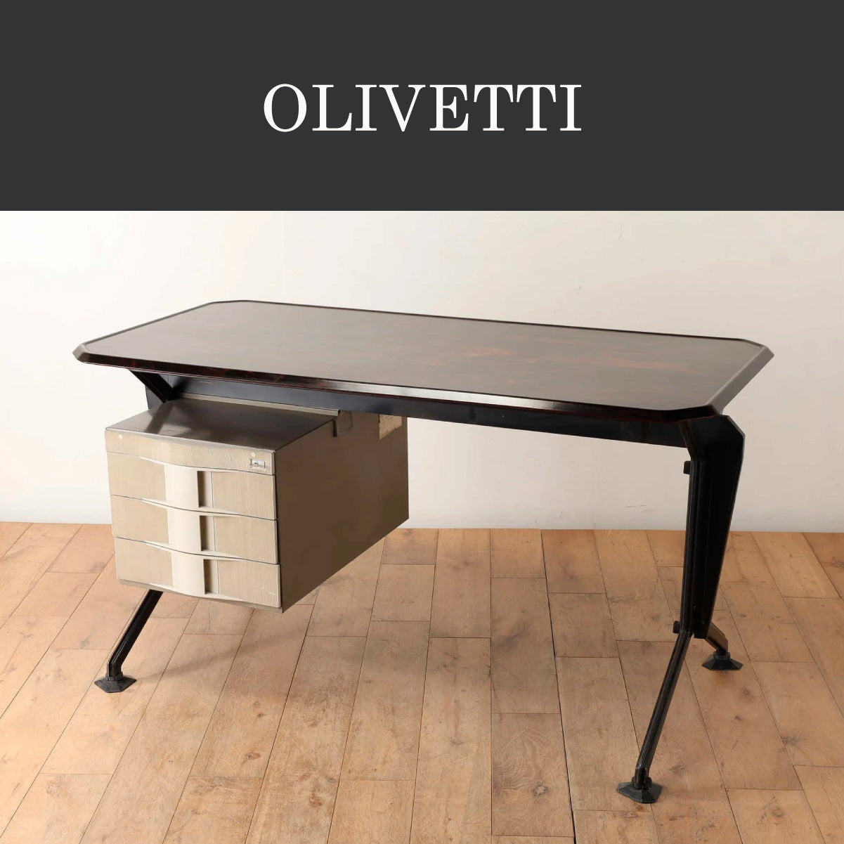 ジョルジオ・ソアヴィ OLIVETTI セラミックトレイ Riccardo Marzi Resin Acrylic Centerpiece Tray Wheat Orange