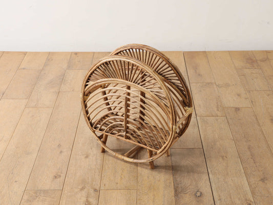 バンブーマガジンラック サークル