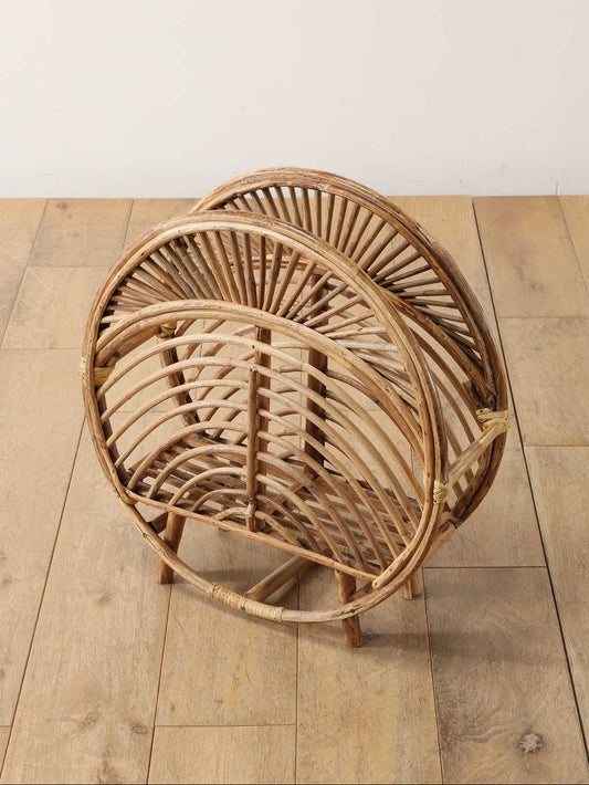 バンブーマガジンラック サークル