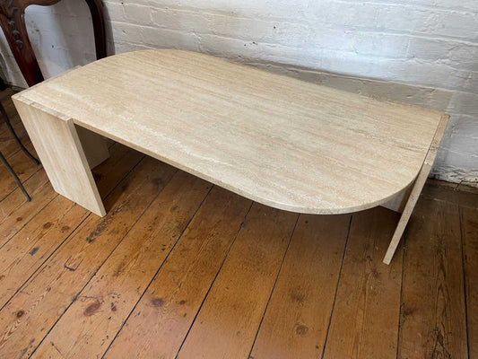 トラバーチンコーヒーテーブル