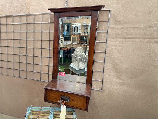 ウォールミラーwithドロワー