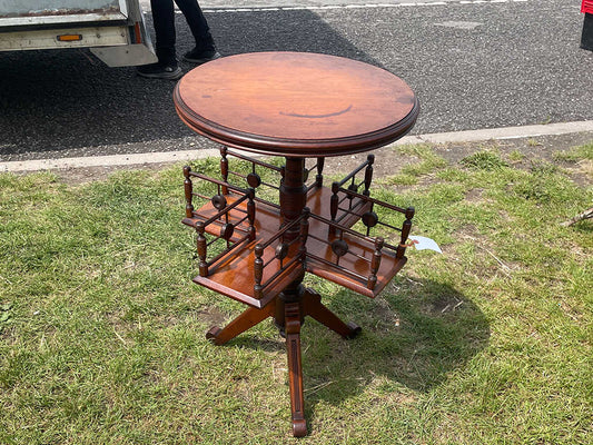 リボルビングシェルフテーブル