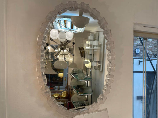 ウォールミラーwithランプ