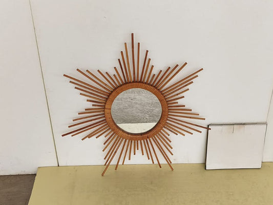 イタリアンラタンウォールミラー