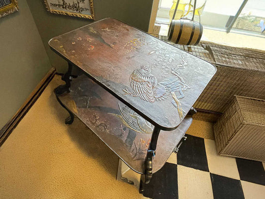 シノワズリシェルフテーブル