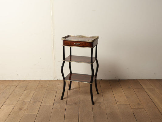 フレンチインレイシェルフテーブル