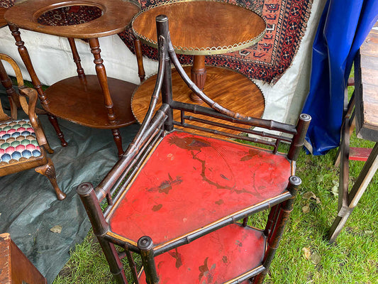 シノワズリーコーナーシェルフ