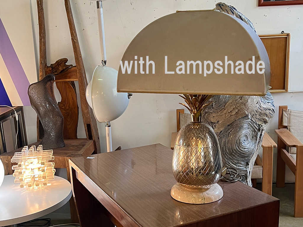 ヴィンテージ パイナップル テーブルランプ