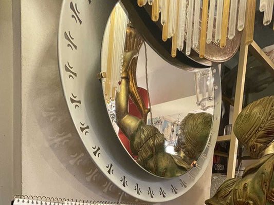 ウォールミラーwithランプ