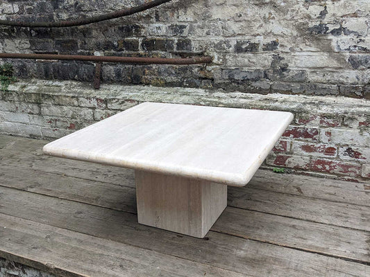 トラバーチンコーヒーテーブル