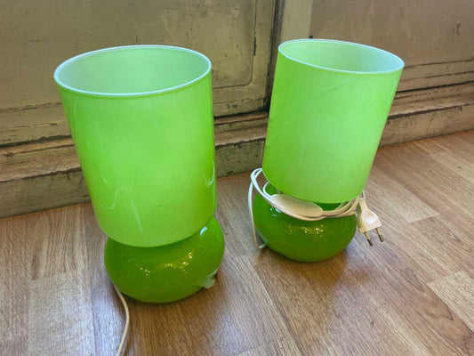 ペアグラステーブルランプ