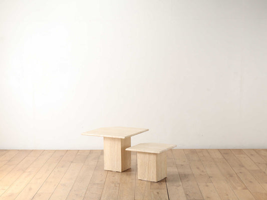 トラバーチンテーブルセット