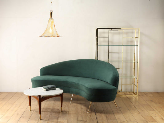 イタリアン3シーターソファ