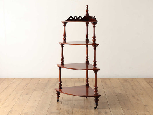 ヴィクトリアンコーナーシェルフ