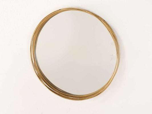 ラウンドウォールミラー