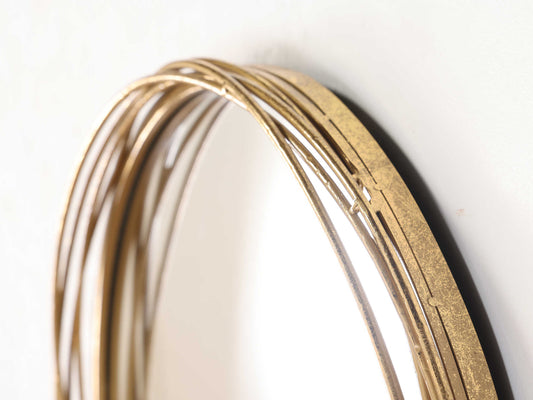 ラウンドウォールミラー