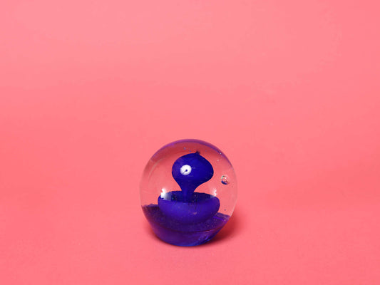 ペーパーウェイト ブルーバブル