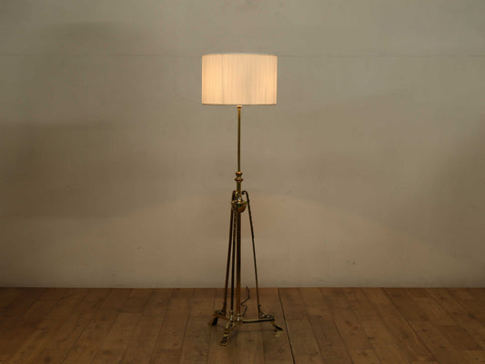 ブラスフロアランプ