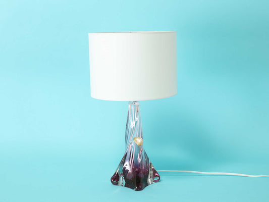 VAL SAINT LAMBERT グラステーブルランプ