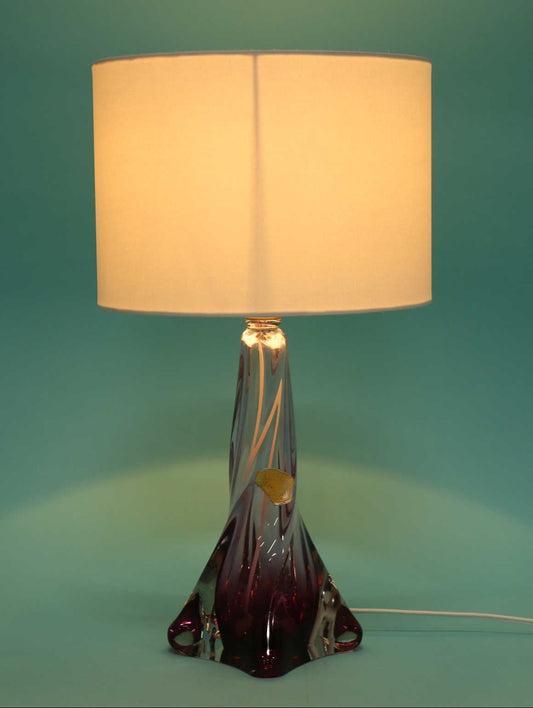 VAL SAINT LAMBERT グラステーブルランプ