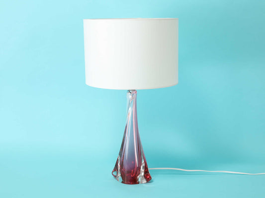 VAL SAINT LAMBERT グラステーブルランプ