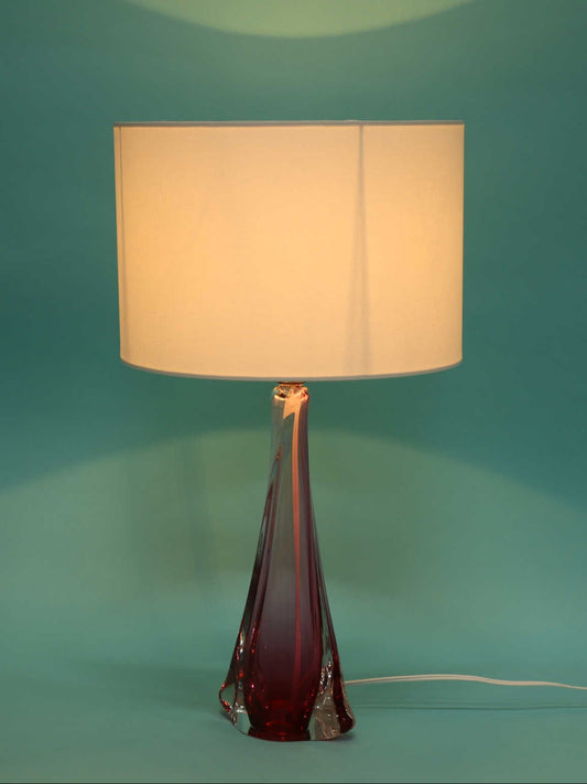 VAL SAINT LAMBERT グラステーブルランプ