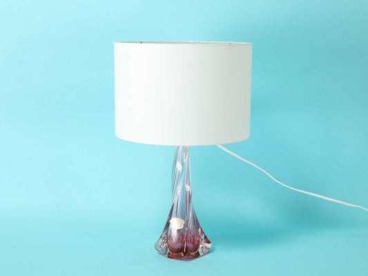 VAL SAINT LAMBERT グラステーブルランプ