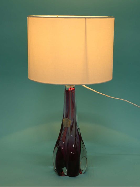 VAL SAINT LAMBERT グラステーブルランプ