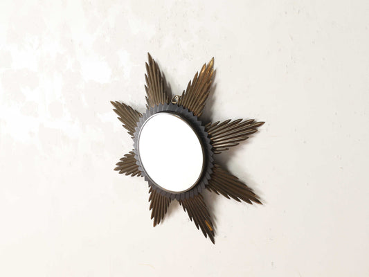 ブラスサンバーストミラー