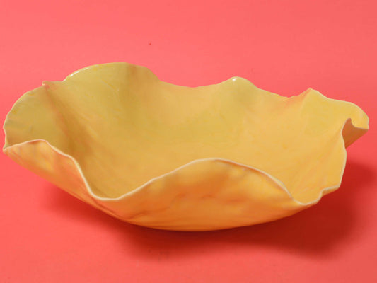 イエローセラミックトレイ