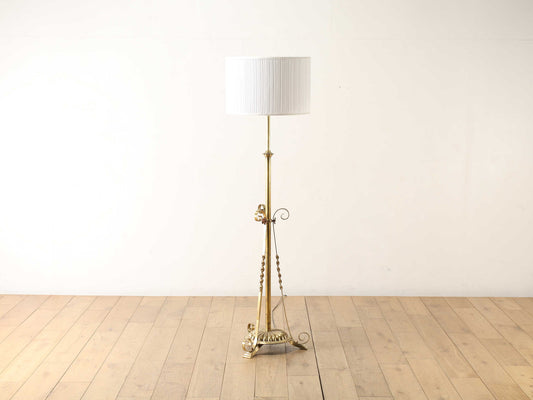 ブラスフロアランプ