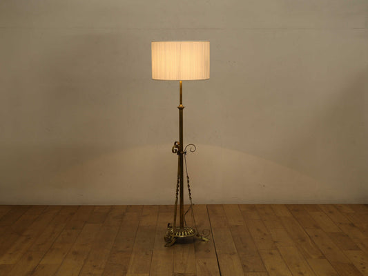 ブラスフロアランプ