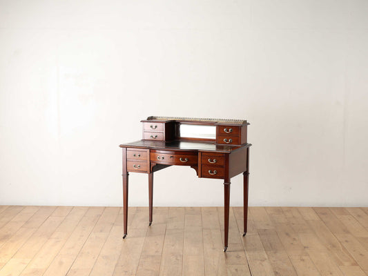 エドウォーディアンレザートップデスク