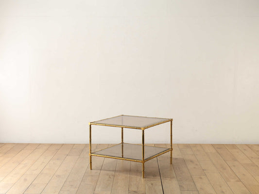 イタリアングラストップコーヒーテーブル