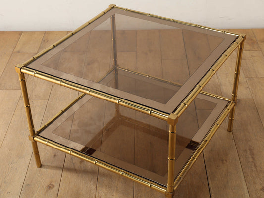 イタリアングラストップコーヒーテーブル