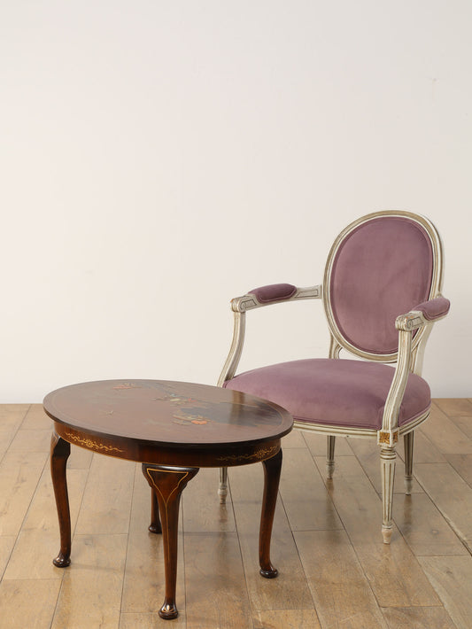 フレンチアームチェア