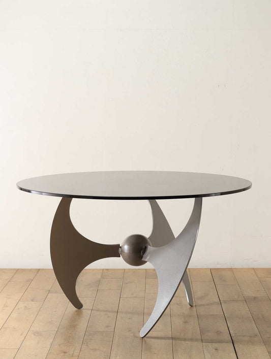 L. CAMPANINI グラストップテーブル