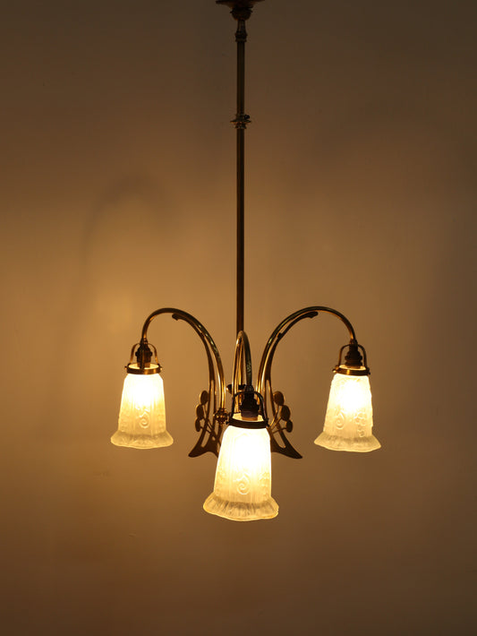 アールヌーヴォーシーリングランプ