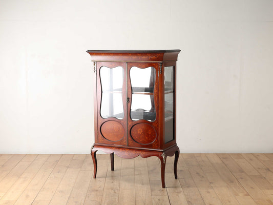 ヴィクトリアンインレイディスプレイキャビネット