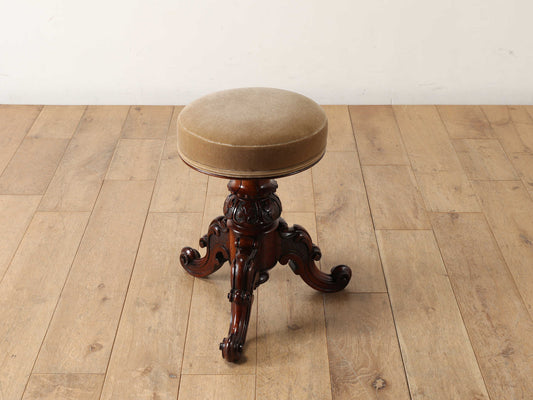 ヴィクトリアンピアノスツール