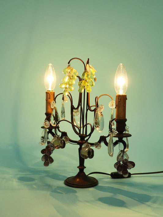 シャンデリアテーブルランプ