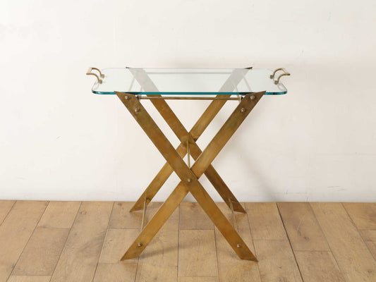 イタリアングラストップトレイテーブル