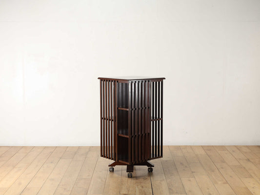 イタリアンリボルビングブックケース