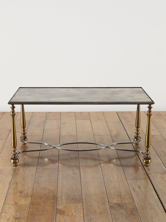 グラストップコーヒーテーブル