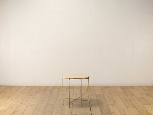 マーブルトップサイドテーブル L