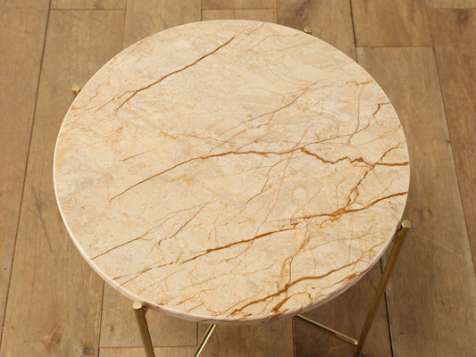 マーブルトップサイドテーブル M