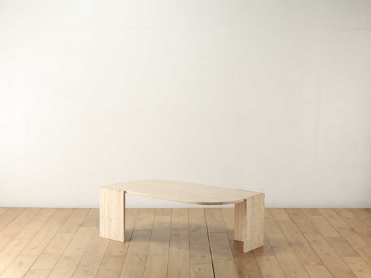 トラバーチンコーヒーテーブル