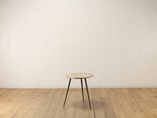 マーブルトップサイドテーブル L