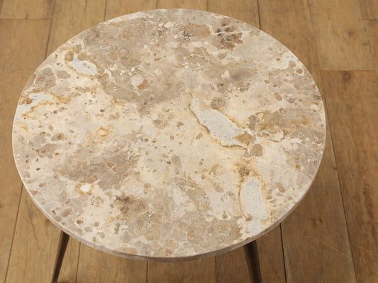 マーブルトップサイドテーブル L