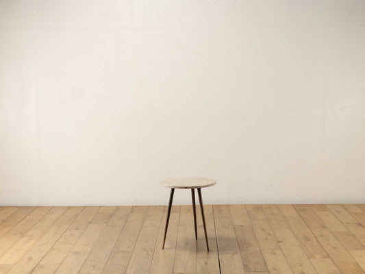 マーブルトップサイドテーブル M